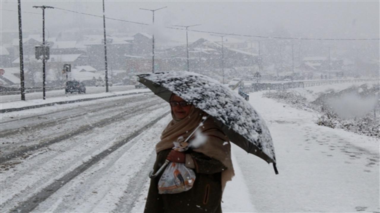 Life in Kashmir disrupted due to fresh snowfall, road, air traffic hit